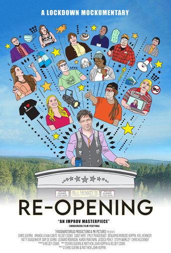 RE-OPENING: A Lockdown Mockumentary (2023) poster