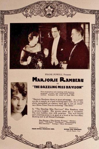 The Dazzling Miss Davison (1917) poster