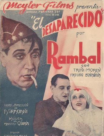 El desaparecido (1934) poster