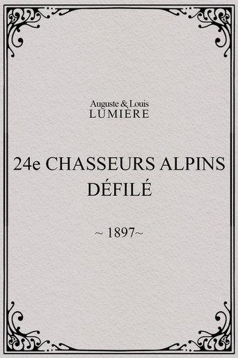 24th Chasseurs Alpins: Parade (1897) poster