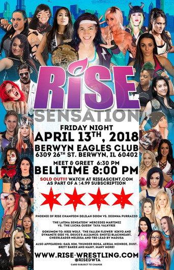 RISE 7: Sensation (2018) poster