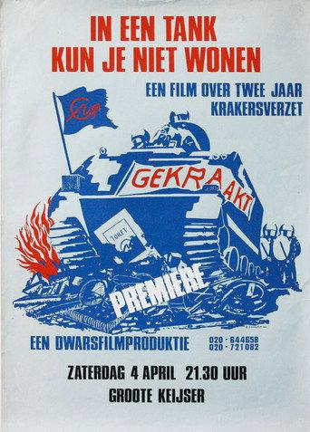 In een tank kun je niet wonen () poster