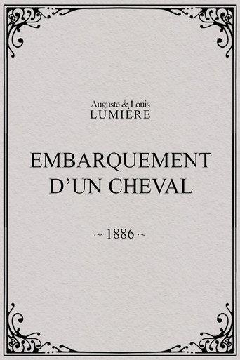 Embarquement d’un cheval (1896) poster