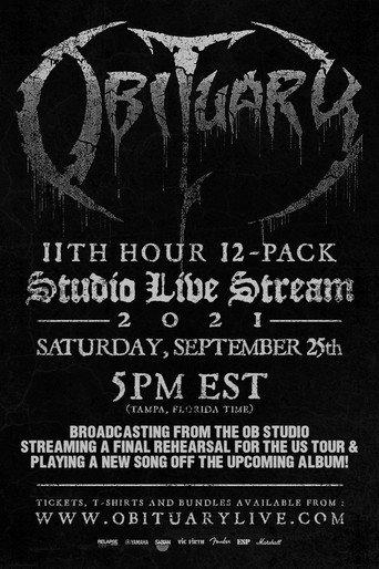 Obituary - 11th Hour 12-Pack Live Stream (2021) poster