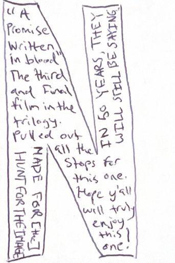 A Promise Written in Blood (2025) poster