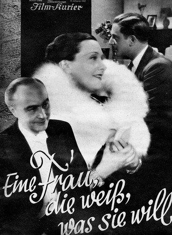 A Woman Who Knows What She Wants (1934) poster