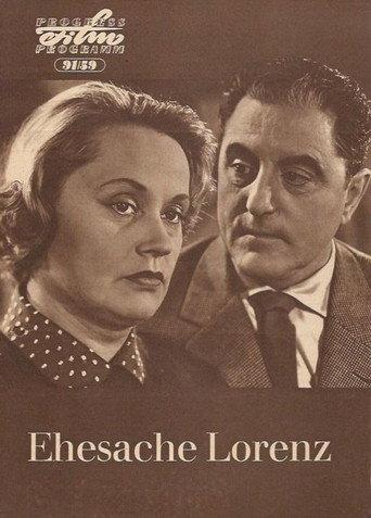 Ehesache Lorenz (1959) poster