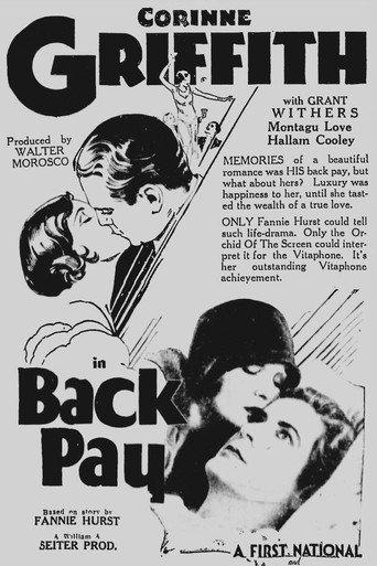 Back Pay (1930) poster