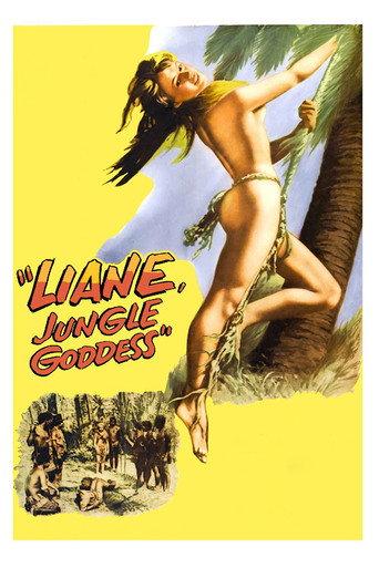 Liane, Jungle Goddess (1956) poster