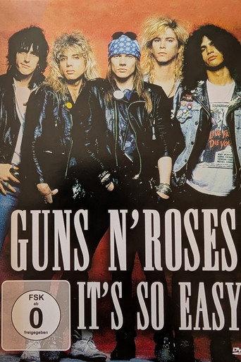 guns n' roses it's so easy () poster