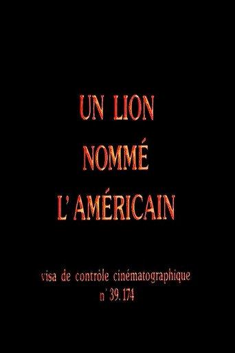 Un lion nommé l'Américain (1972) poster