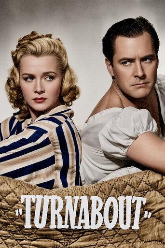 Turnabout (1940) poster