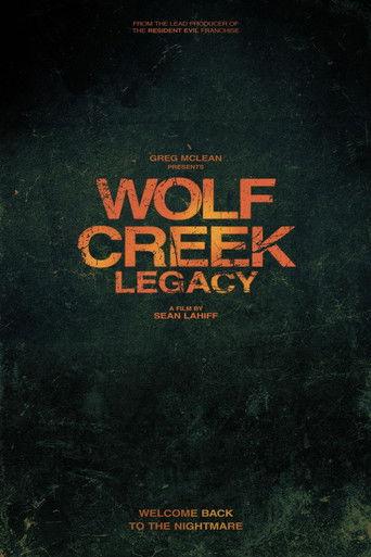 Wolf Creek: Legacy () poster