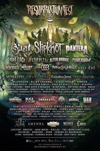 BEHEMOTH - Live at Resurrection Fest EG () poster