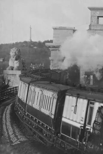 Menai Bridge, the Day Irish Mail from Euston Entering the Tubular Bridge Over the Menai Straits (1898) poster