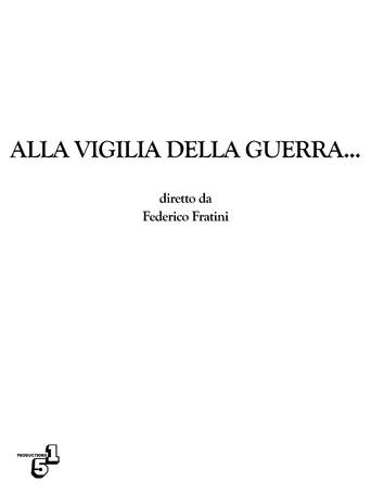 Alla vigilia della guerra... (2024) poster