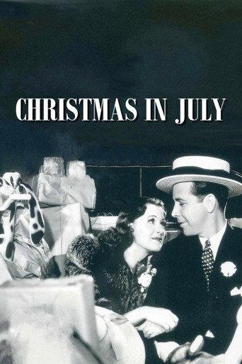 Christmas in July (1940) poster