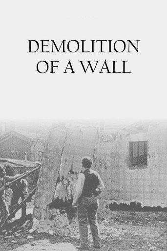 Demolition of a Wall (1896) poster