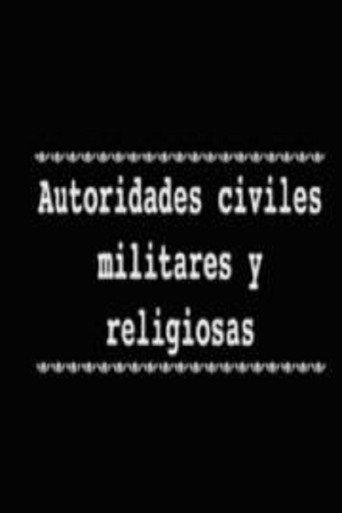 Autoridades civiles militares y religiosas (1929) poster