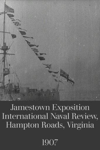 Jamestown Exposition International Naval Review, Hampton Roads, Virginia (1907) poster