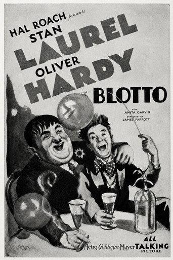 Blotto (1930) poster