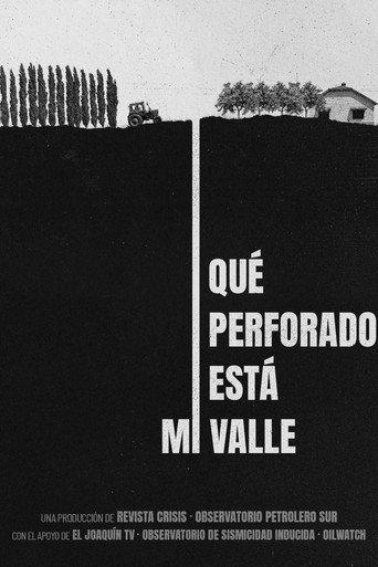 Qué perforado está mi valle () poster
