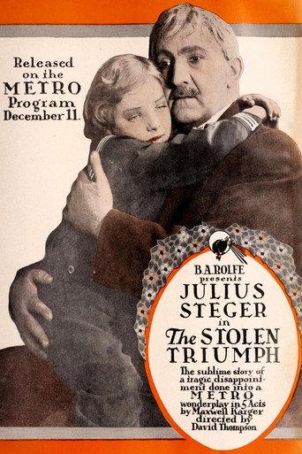 The Stolen Triumph (1916) poster