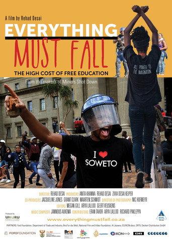 Everything Must Fall (2018) poster