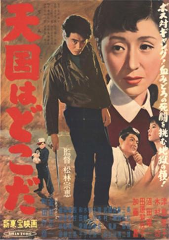 Tengoku wa doko da (1956) poster