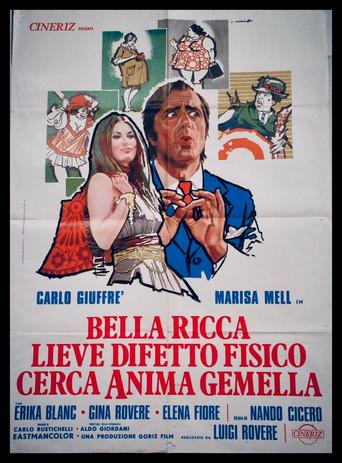 Beautiful, Rich, Slight Physical Defect, Seeks Soulmate (1973) poster