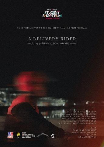 A Delivery Rider (2024) poster