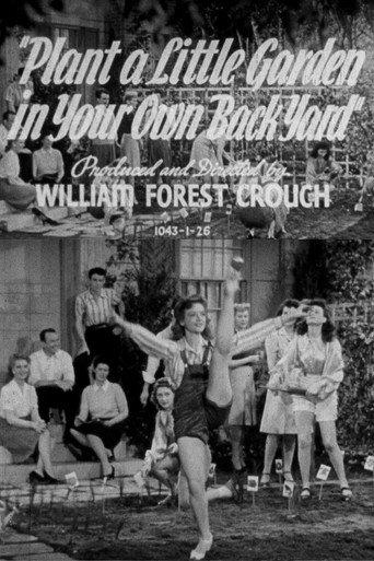 Plant a Little Garden in Your Own Back Yard (1943) poster