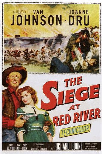 The Siege at Red River (1954) poster