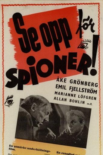 Se opp för spioner! (1944) poster