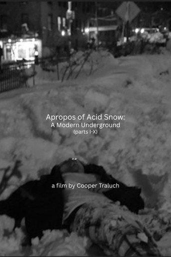 Apropos of Acid Snow: A Modern Underground () poster
