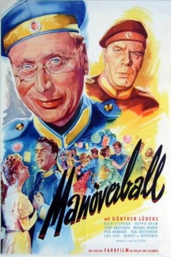 Manöverball (1956) poster