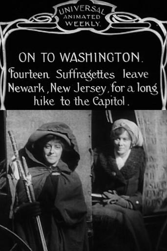On to Washington (1913) poster