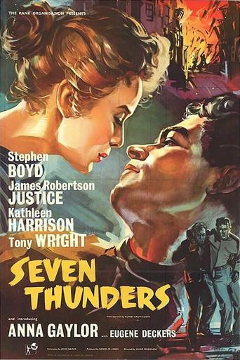 Seven Thunders (1957) poster