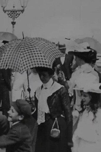 Early Fashions on Brighton Pier (1898) poster