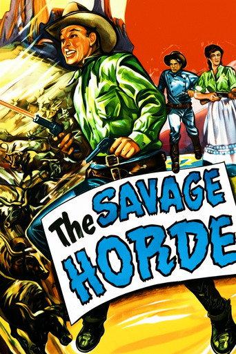 The Savage Horde (1950) poster