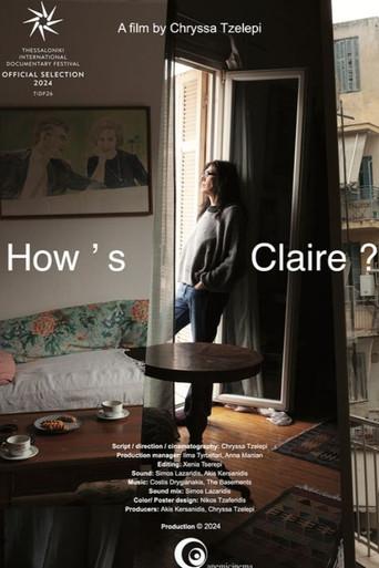 How's Claire? (2024) poster