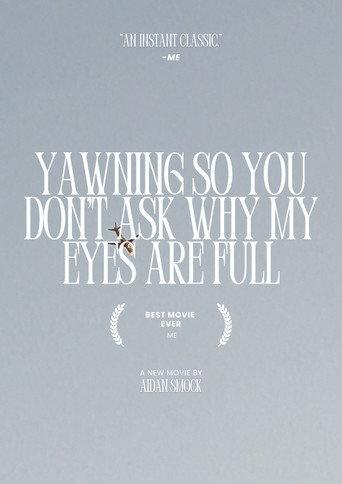 yawning so you don't ask why my eyes are full (2026) poster