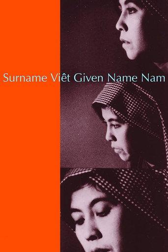 Surname Viêt Given Name Nam (1989) poster