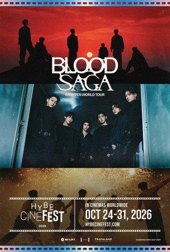 ENHYPEN WORLD TOUR 'BLOOD SAGA' (2026) poster