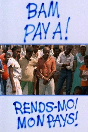Bam Pay A! – Rends-moi mon pays! (1986) poster