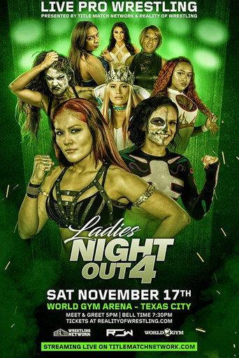 ROW Ladies Night Out 4 (2018) poster