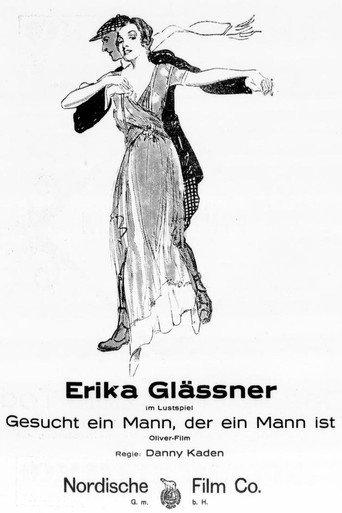 Gesucht ein Mann, der ein Mann ist (1918) poster