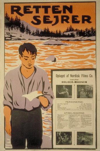 Retten sejrer (1918) poster