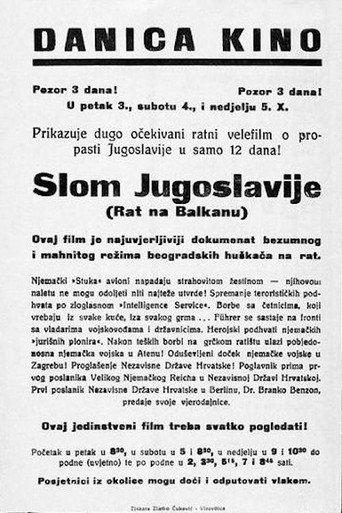 The Collapse of Yugoslavia (1941) poster