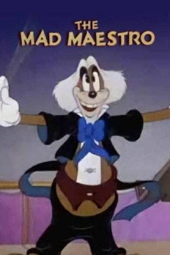 The Mad Maestro (1939) poster